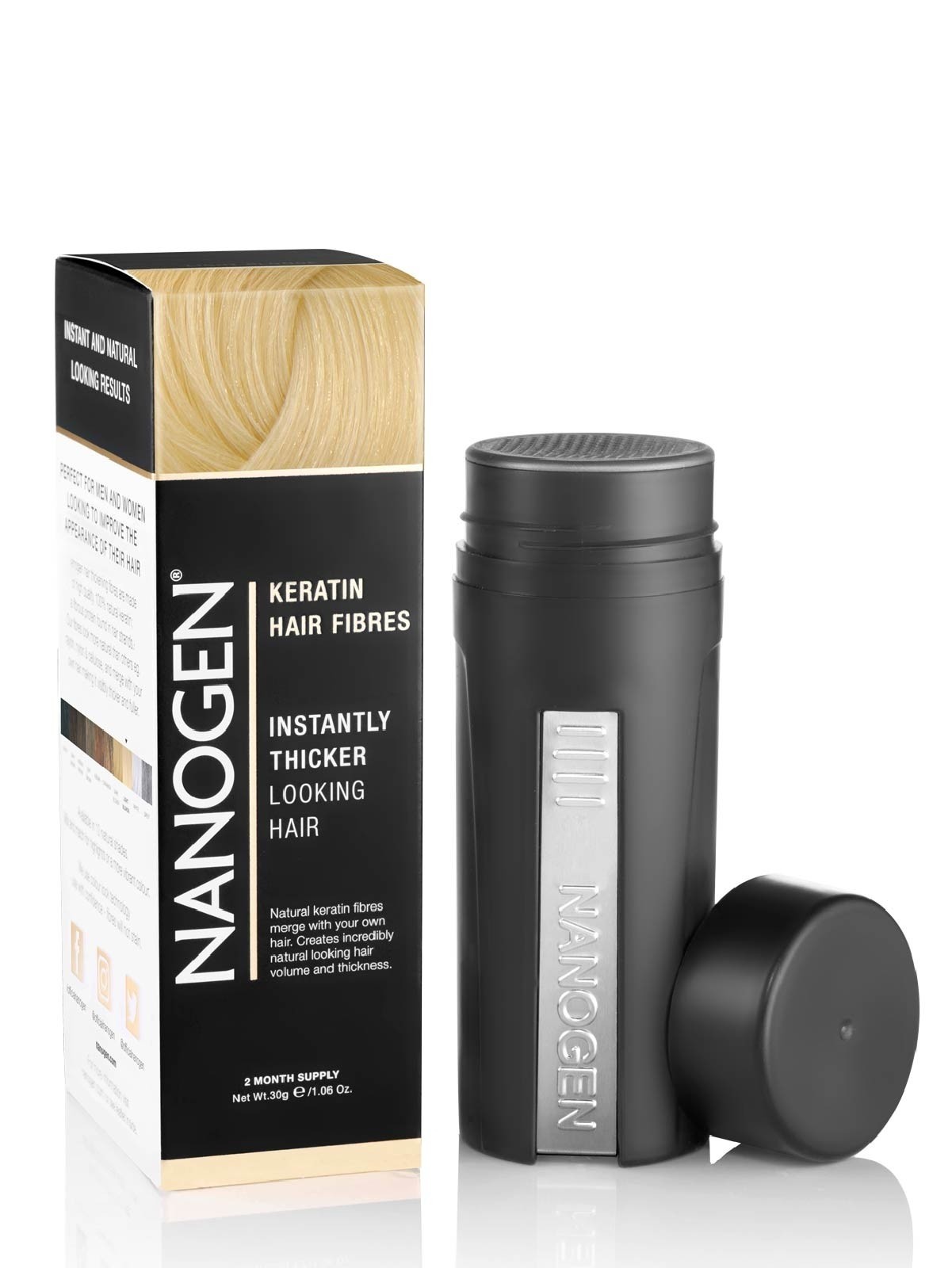 Nanogen Hair Fiber 30g (Pack Of 3)